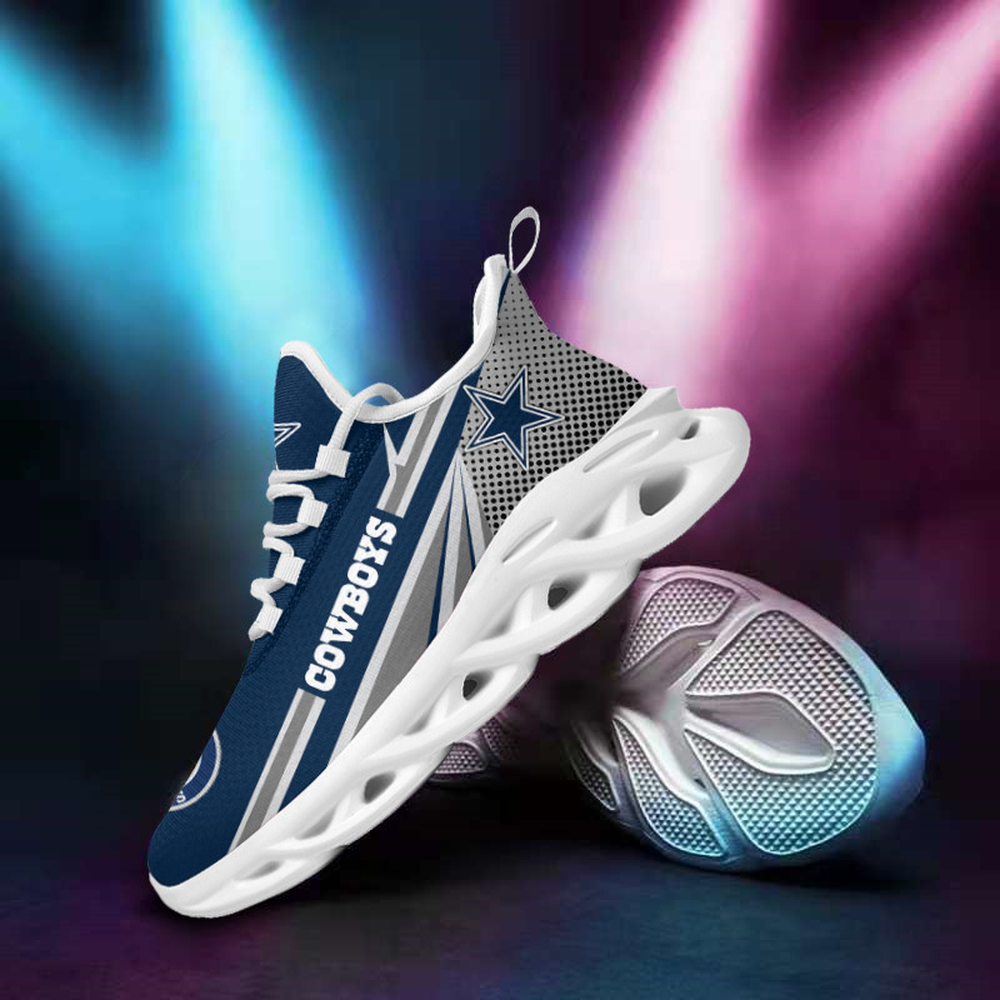 Ideafootwear Dallas Cowboys Max Soul Shoes Sneakers For Men And Women 42