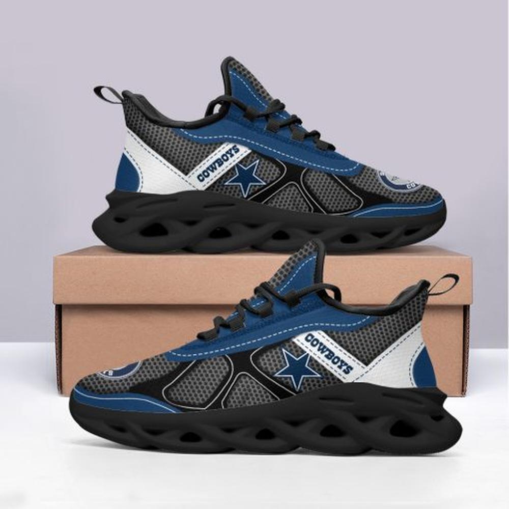 Ideafootwear Dallas Cowboys Max Soul Shoes Sneakers For Men And Women 76