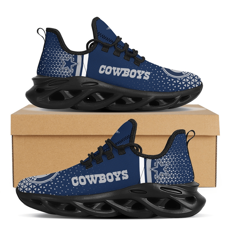 Ideafootwear Dallas Cowboys Max Soul Shoes Sneakers For Men And Women 152