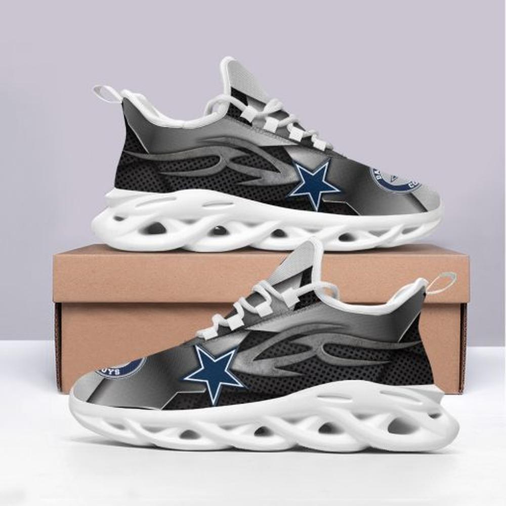 Ideafootwear Dallas Cowboys Max Soul Shoes Sneakers For Men And Women 137