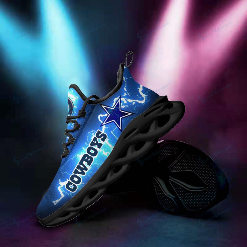 Ideafootwear Dallas Cowboys Max Soul Shoes Sneakers For Men And Women 100