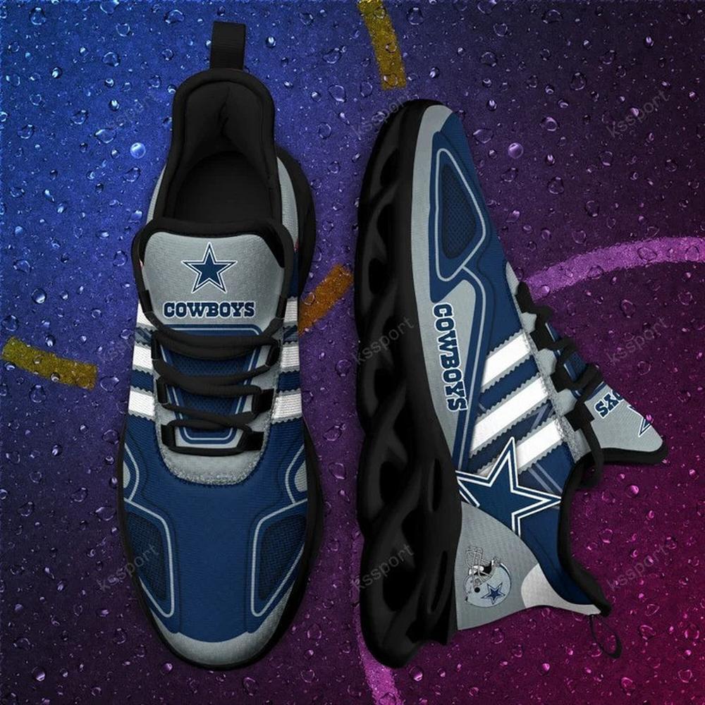 Ideafootwear Dallas Cowboys Max Soul Shoes Sneakers For Men And Women 124
