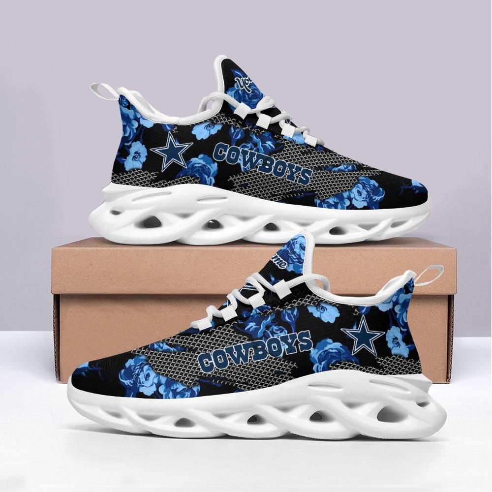 Ideafootwear Dallas Cowboys Max Soul Shoes Sneakers For Men And Women 228
