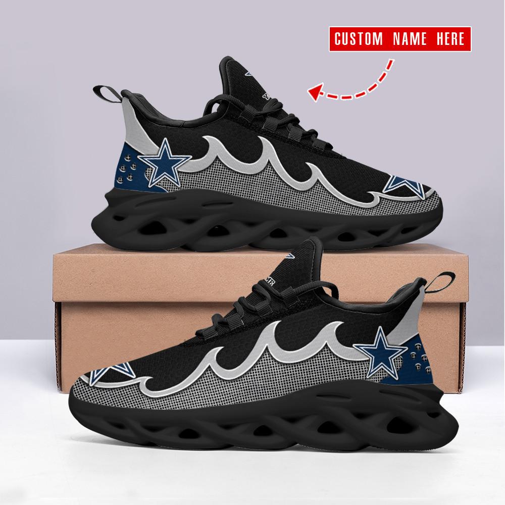 Ideafootwear Dallas Cowboys Max Soul Shoes Sneakers For Men And Women 224