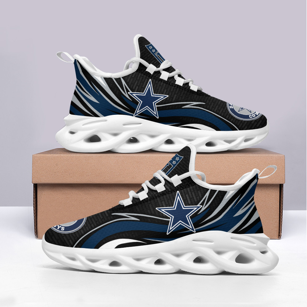 Ideafootwear Dallas Cowboys Max Soul Shoes Sneakers For Men And Women 66