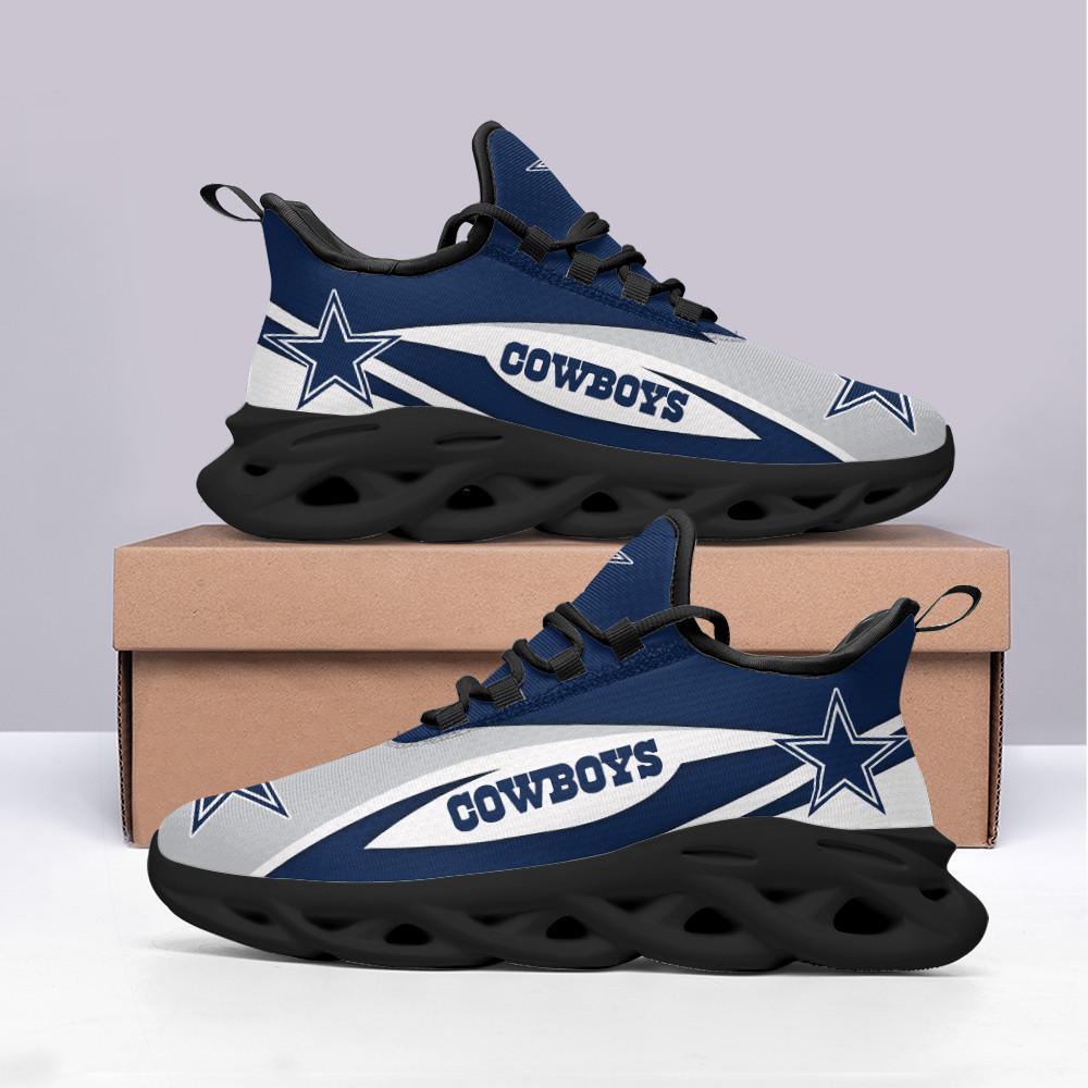 Ideafootwear Dallas Cowboys Max Soul Shoes Sneakers For Men And Women 53