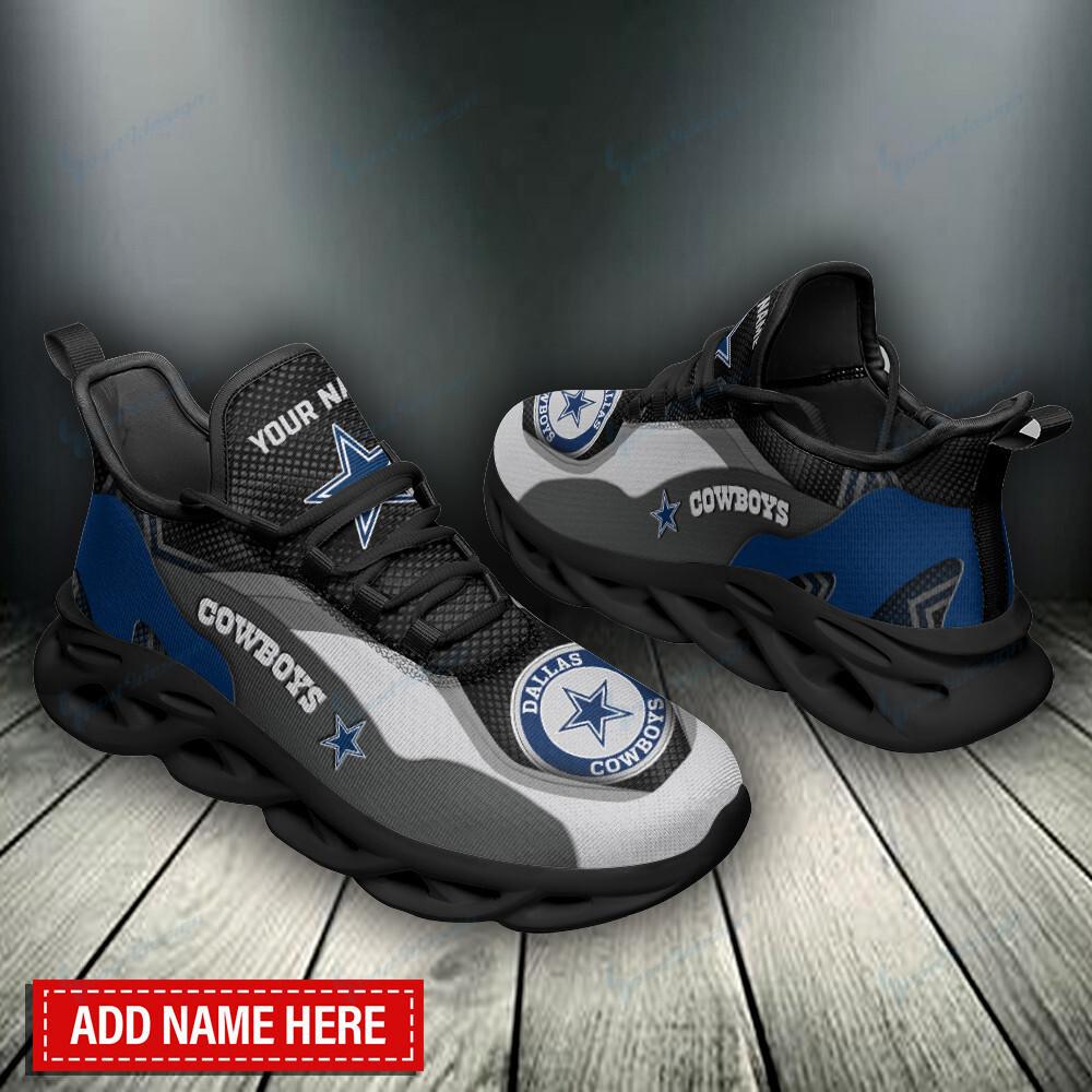 Ideafootwear Dallas Cowboys Max Soul Shoes Sneakers For Men And Women 175