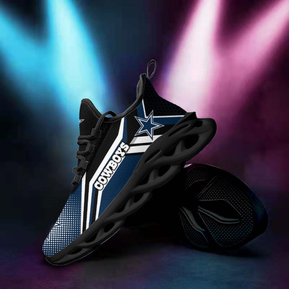 Ideafootwear Dallas Cowboys Max Soul Shoes Sneakers For Men And Women 122