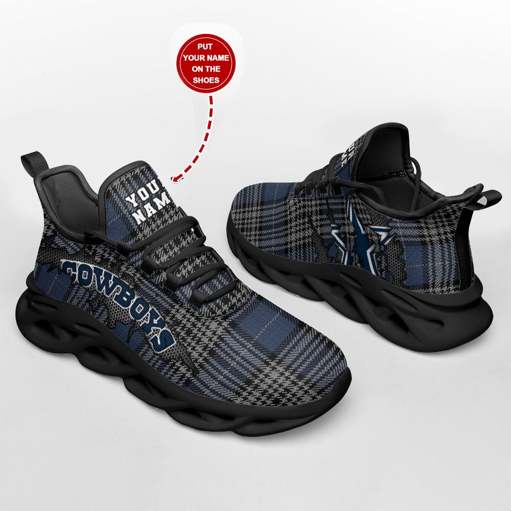 Ideafootwear Dallas Cowboys Max Soul Shoes Sneakers For Men And Women 209