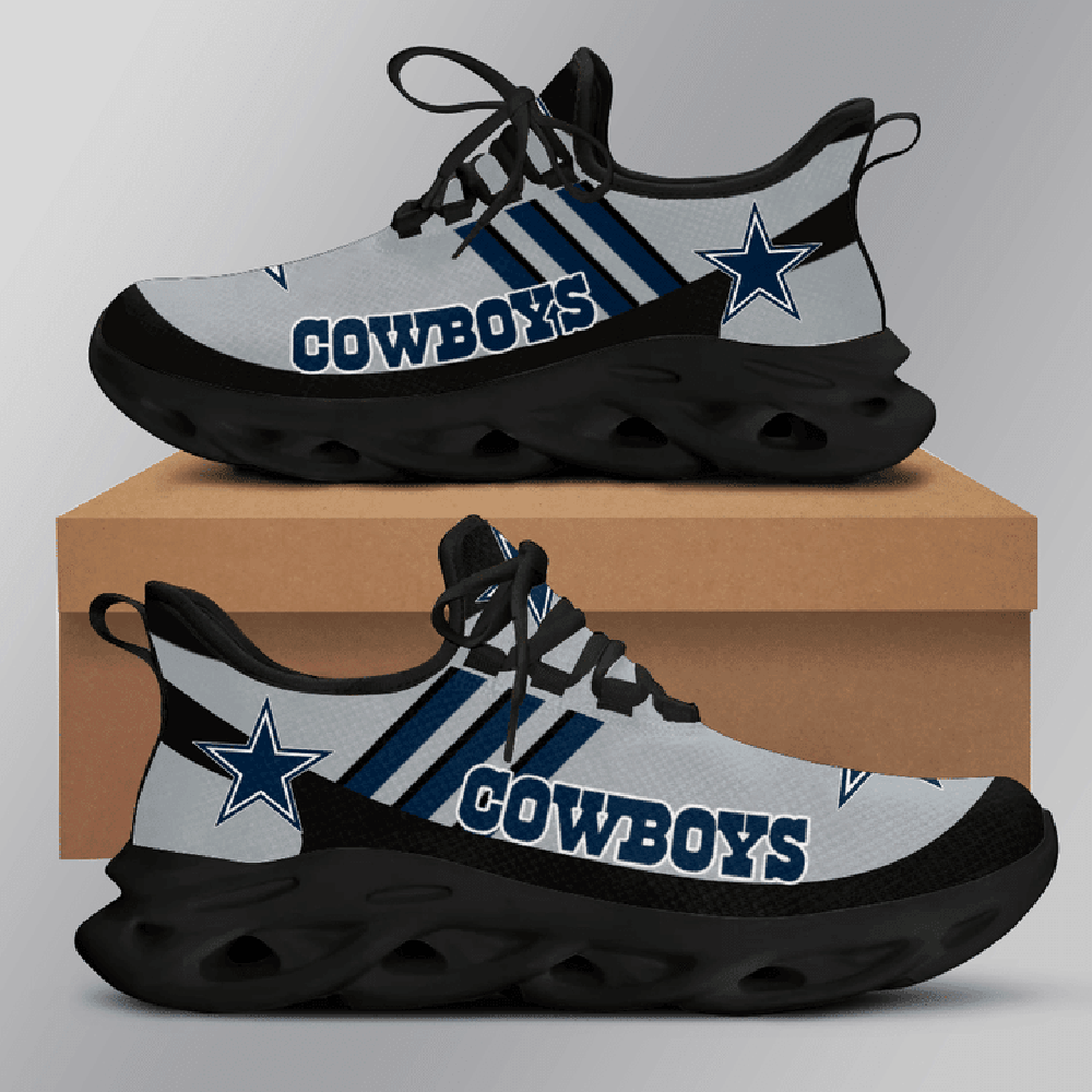 Ideafootwear Dallas Cowboys Max Soul Shoes Sneakers For Men And Women 17