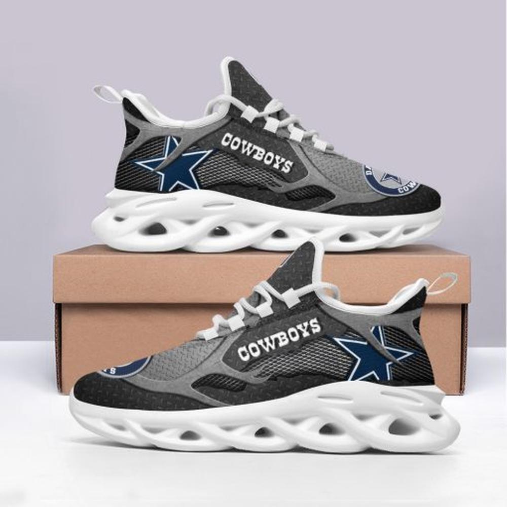 Ideafootwear Dallas Cowboys Max Soul Shoes Sneakers For Men And Women 132