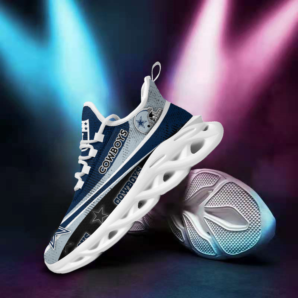 Ideafootwear Dallas Cowboys Max Soul Shoes Sneakers For Men And Women 78