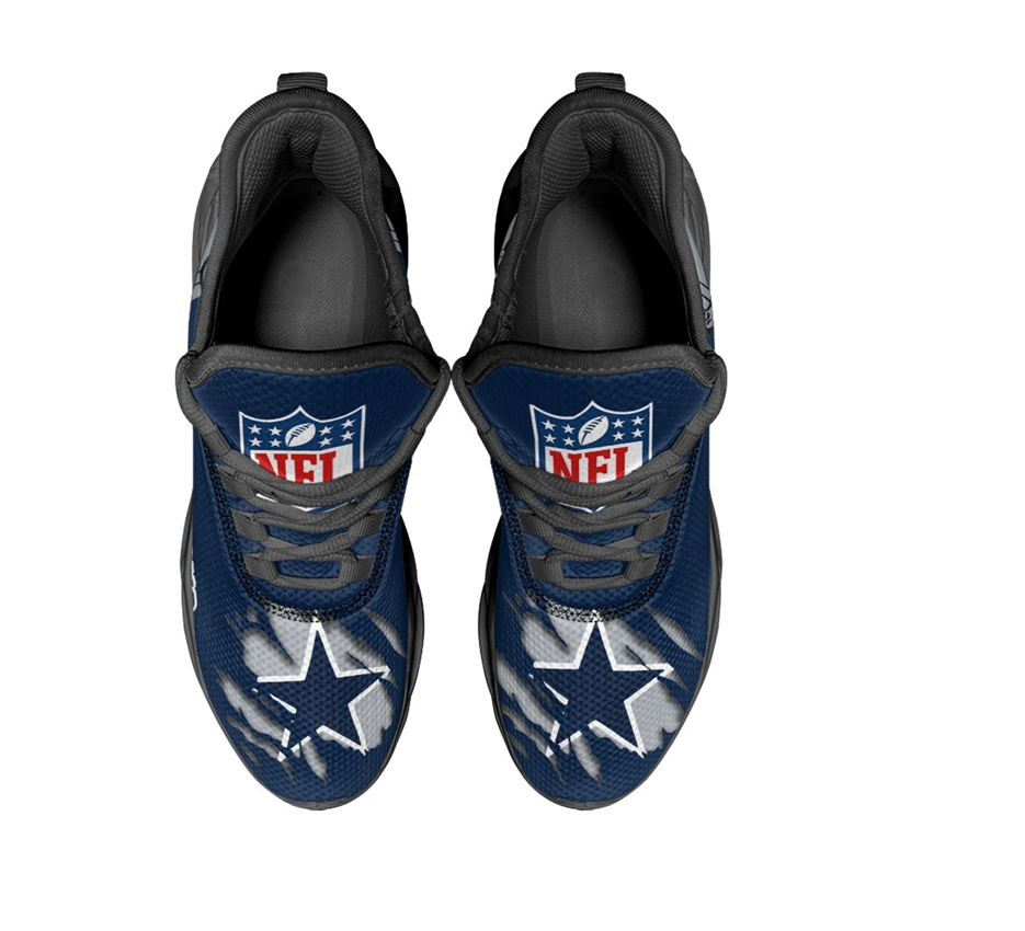 Ideafootwear Dallas Cowboys Max Soul Shoes Sneakers For Men And Women 151
