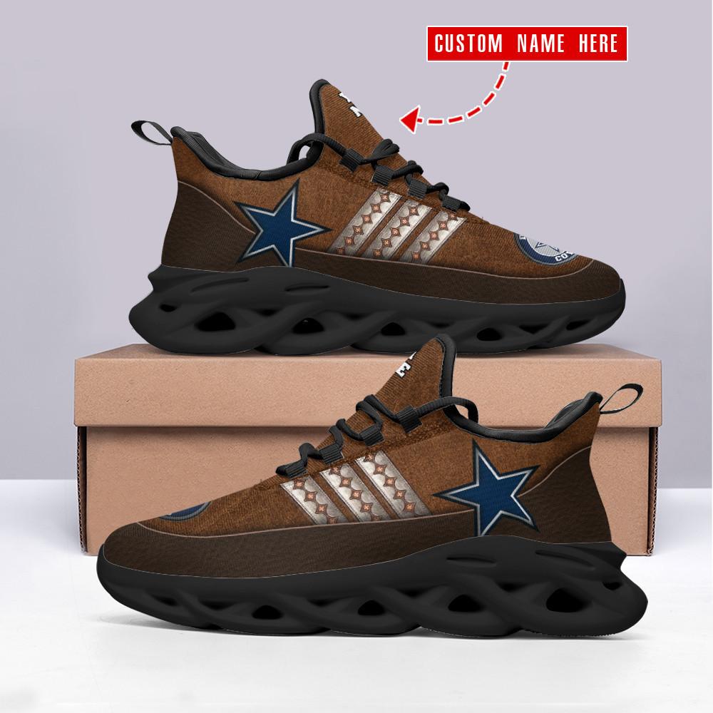 Ideafootwear Dallas Cowboys Max Soul Shoes Sneakers For Men And Women 201