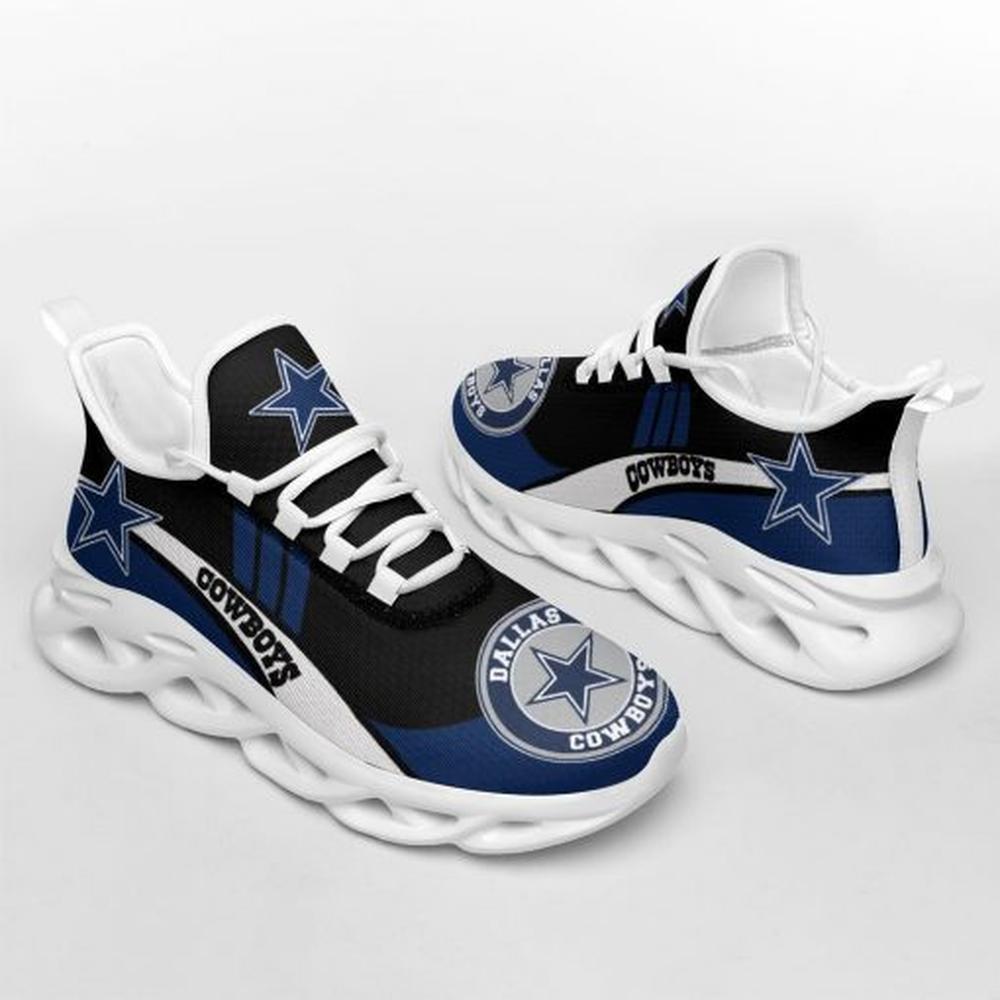Ideafootwear Dallas Cowboys Max Soul Shoes Sneakers For Men And Women 48