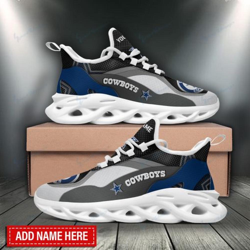Ideafootwear Dallas Cowboys Max Soul Shoes Sneakers For Men And Women 175