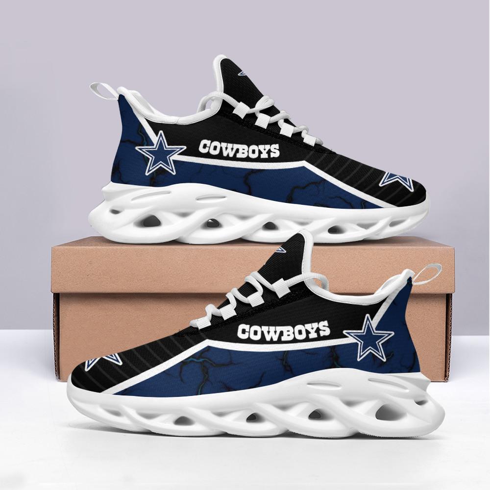 Ideafootwear Dallas Cowboys Max Soul Shoes Sneakers For Men And Women 108