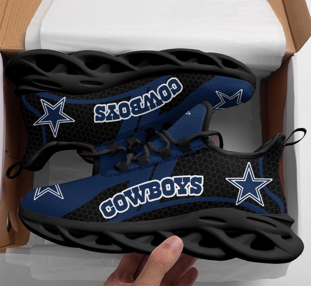 Ideafootwear Dallas Cowboys Max Soul Shoes Sneakers For Men And Women 44