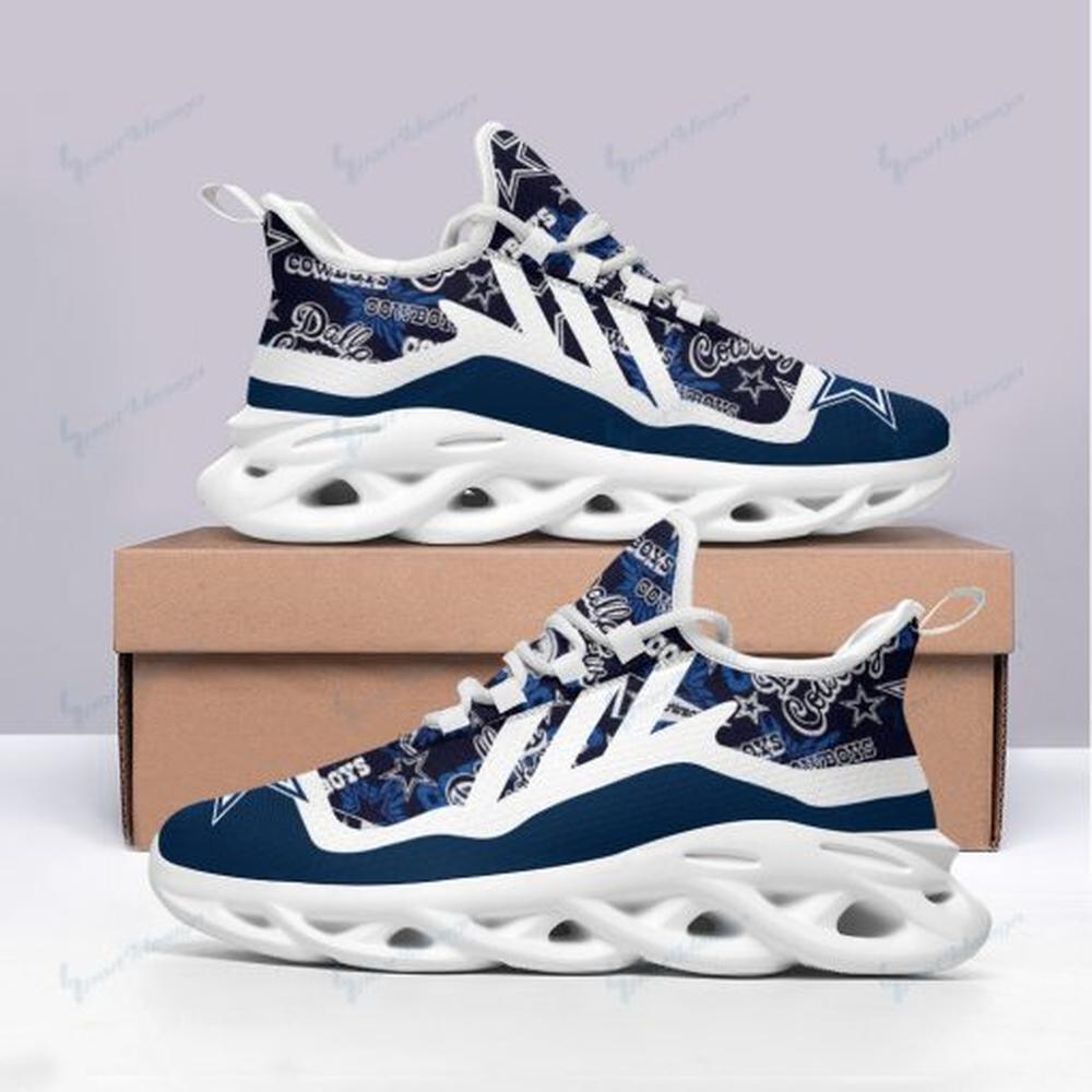 Ideafootwear Dallas Cowboys Max Soul Shoes Sneakers For Men And Women 93