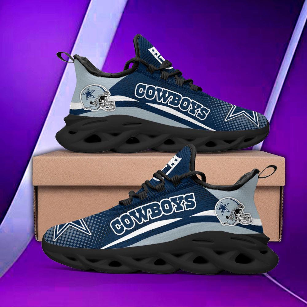 Ideafootwear Dallas Cowboys Max Soul Shoes Sneakers For Men And Women 89