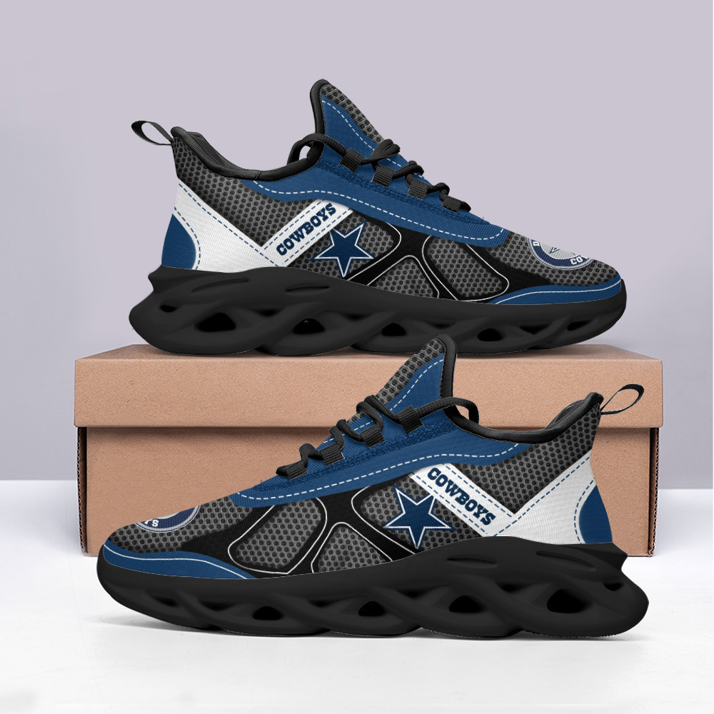 Ideafootwear Dallas Cowboys Max Soul Shoes Sneakers For Men And Women 76