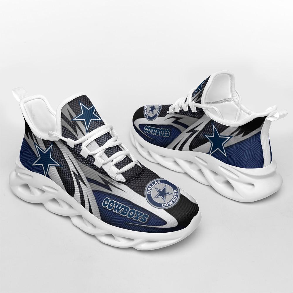 Ideafootwear Dallas Cowboys Max Soul Shoes Sneakers For Men And Women 55