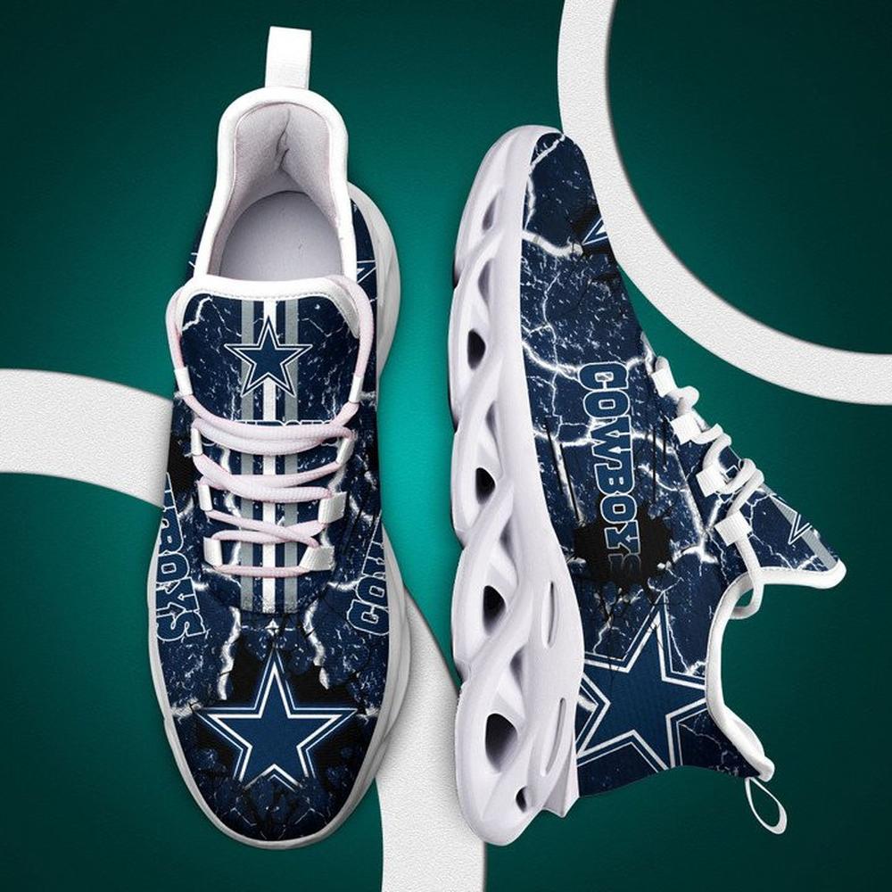 Ideafootwear Dallas Cowboys Max Soul Shoes Sneakers For Men And Women 20