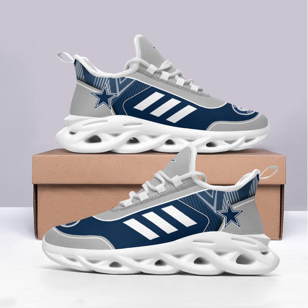 Ideafootwear Dallas Cowboys Max Soul Shoes Sneakers For Men And Women 130