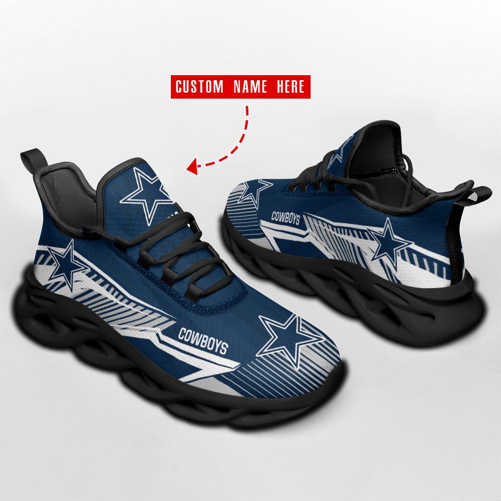 Ideafootwear Dallas Cowboys Max Soul Shoes Sneakers For Men And Women 207