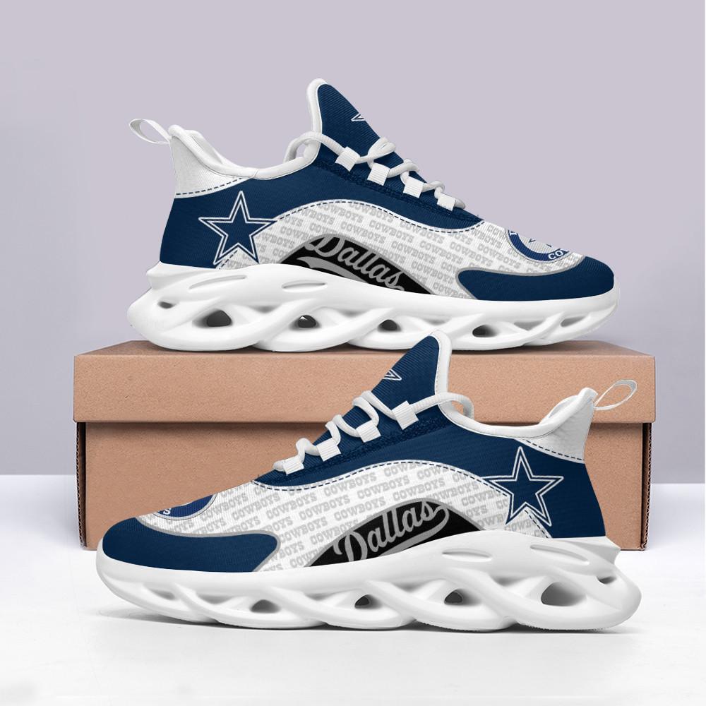Ideafootwear Dallas Cowboys Max Soul Shoes Sneakers For Men And Women 64