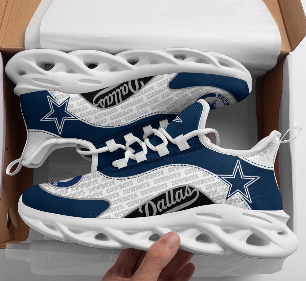 Ideafootwear Dallas Cowboys Max Soul Shoes Sneakers For Men And Women 64