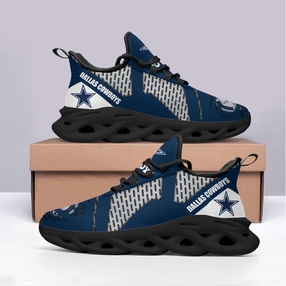 Ideafootwear Dallas Cowboys Max Soul Shoes Sneakers For Men And Women 85