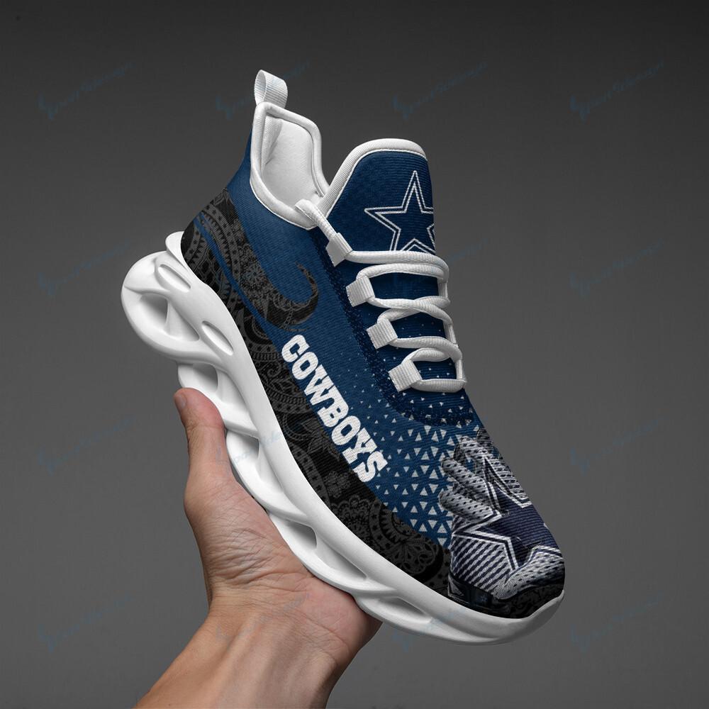 Ideafootwear Dallas Cowboys Max Soul Shoes Sneakers For Men And Women 104