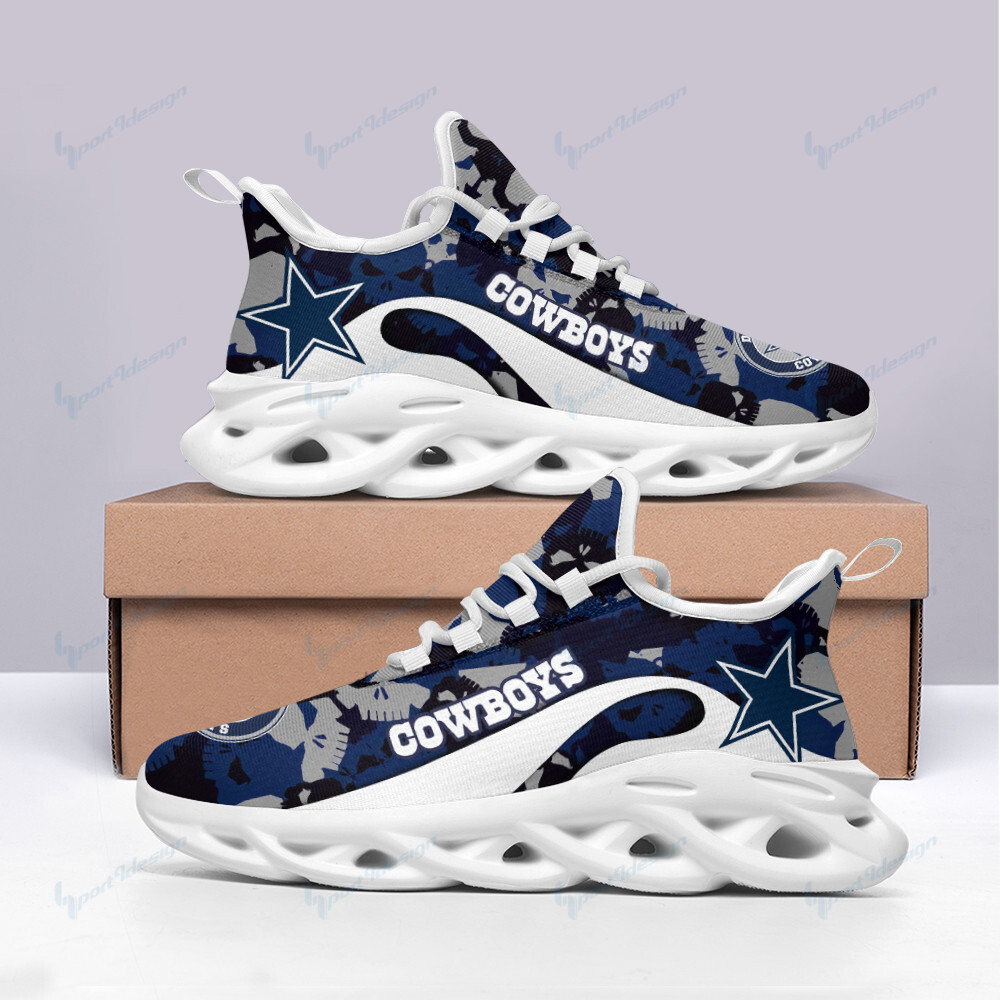 Ideafootwear Dallas Cowboys Max Soul Shoes Sneakers For Men And Women 94
