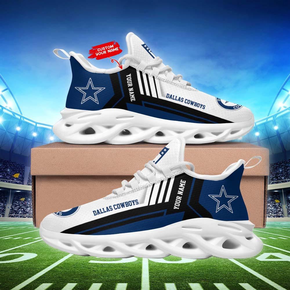 Ideafootwear Dallas Cowboys Max Soul Shoes Sneakers For Men And Women 206