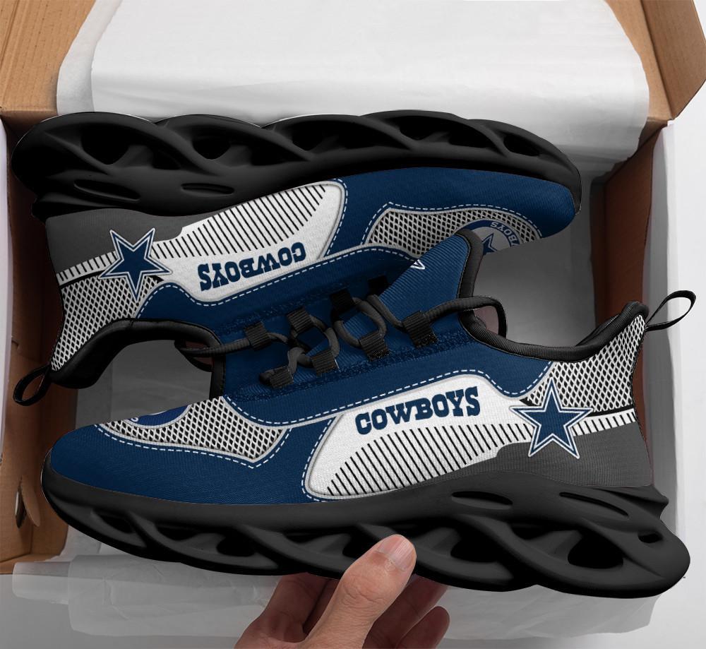 Ideafootwear Dallas Cowboys Max Soul Shoes Sneakers For Men And Women 70