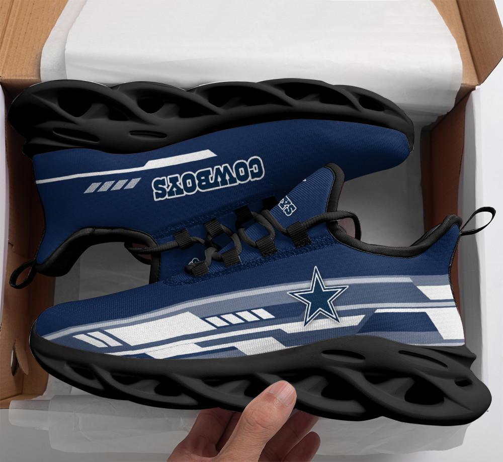 Ideafootwear Dallas Cowboys Max Soul Shoes Sneakers For Men And Women 140