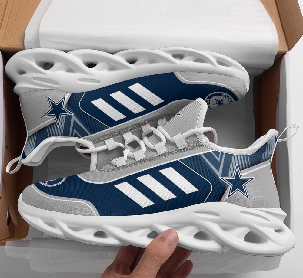 Ideafootwear Dallas Cowboys Max Soul Shoes Sneakers For Men And Women 130