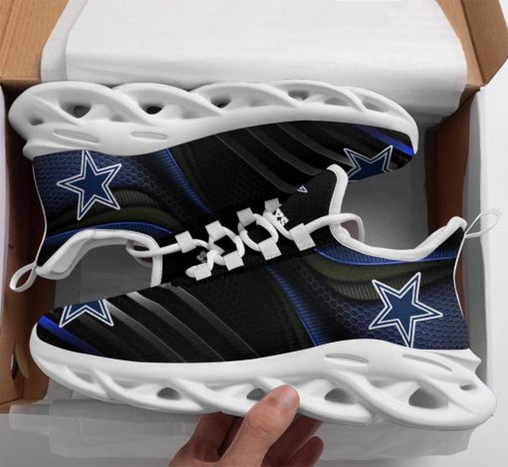 Ideafootwear Dallas Cowboys Max Soul Shoes Sneakers For Men And Women 271