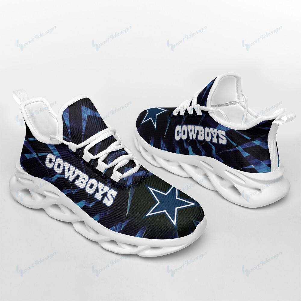 Ideafootwear Dallas Cowboys Max Soul Shoes Sneakers For Men And Women 139