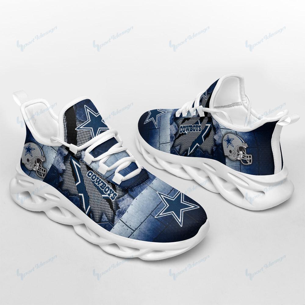 Ideafootwear Dallas Cowboys Max Soul Shoes Sneakers For Men And Women 110