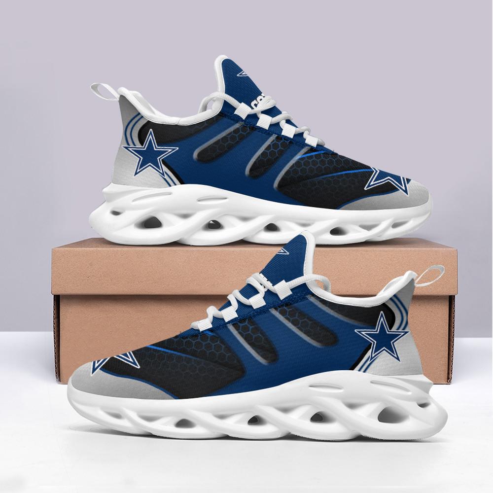 Ideafootwear Dallas Cowboys Max Soul Shoes Sneakers For Men And Women 109