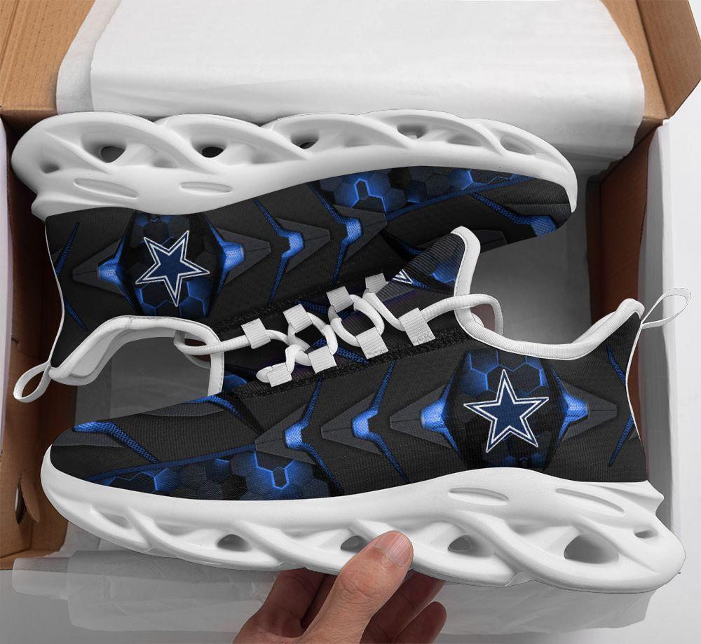 Ideafootwear Dallas Cowboys Max Soul Shoes Sneakers For Men And Women 1