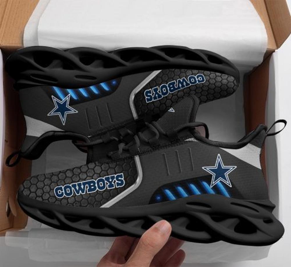 Ideafootwear Dallas Cowboys Max Soul Shoes Sneakers For Men And Women 300