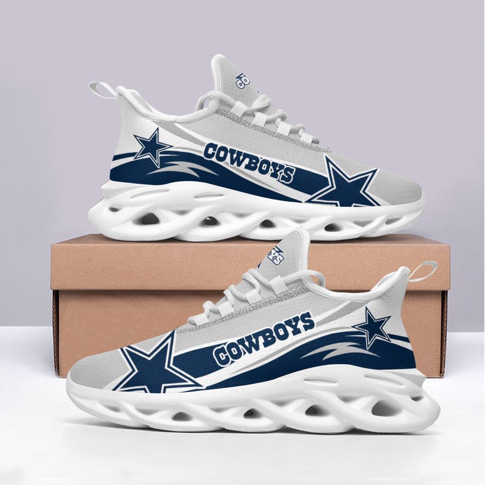 Ideafootwear Dallas Cowboys Max Soul Shoes Sneakers For Men And Women 121