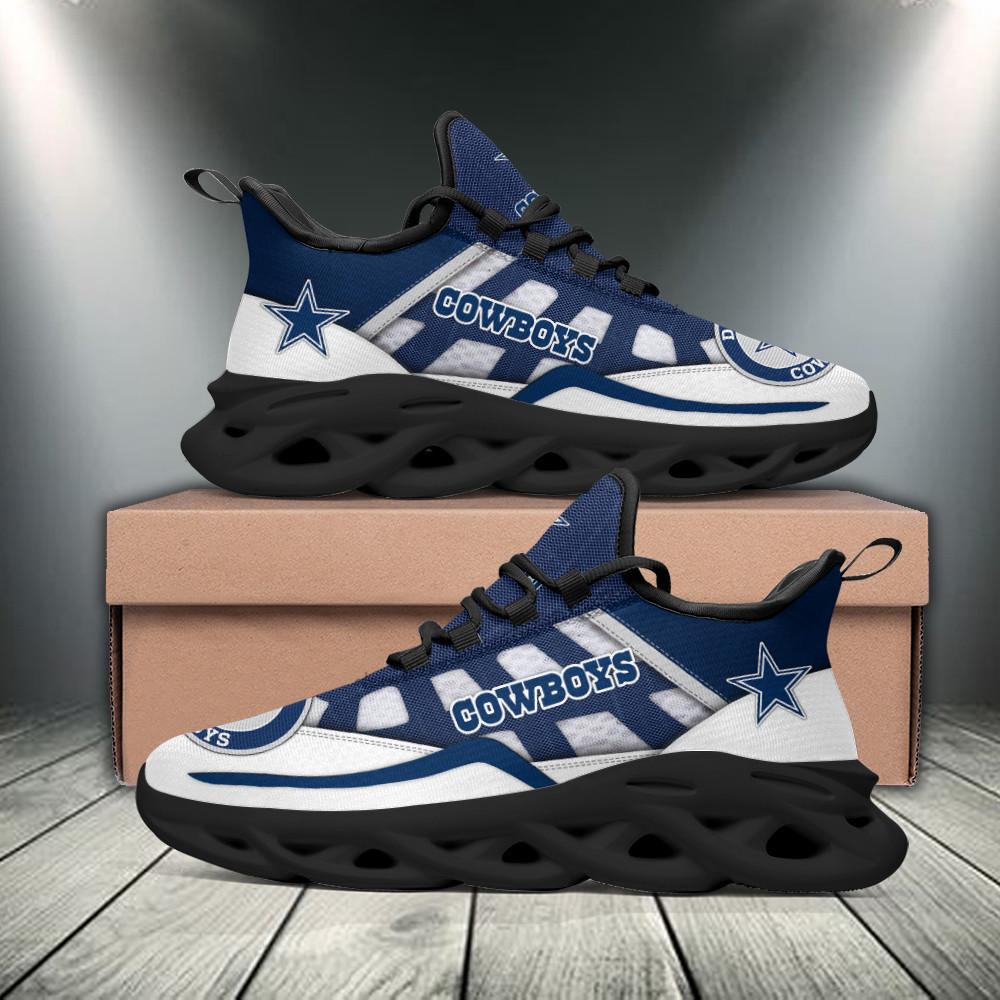 Ideafootwear Dallas Cowboys Max Soul Shoes Sneakers For Men And Women 63
