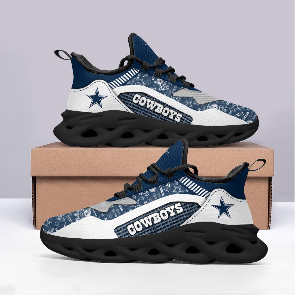 Ideafootwear Dallas Cowboys Max Soul Shoes Sneakers For Men And Women 77
