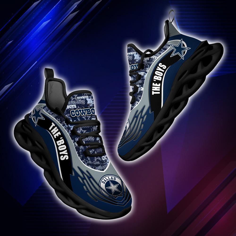 Ideafootwear Dallas Cowboys Max Soul Shoes Sneakers For Men And Women 51