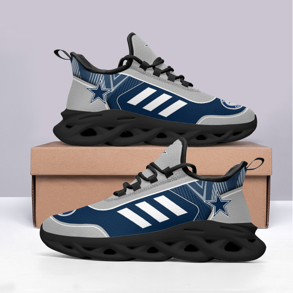 Ideafootwear Dallas Cowboys Max Soul Shoes Sneakers For Men And Women 130