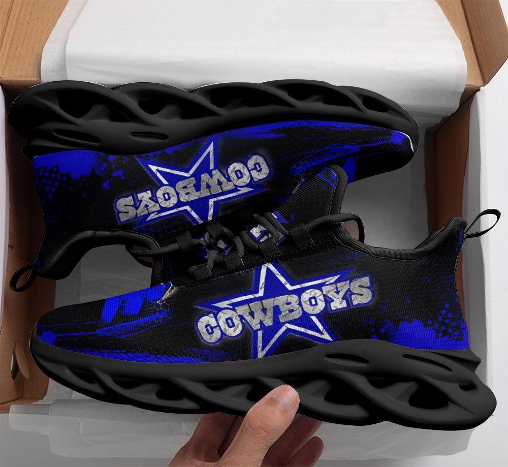 Ideafootwear Dallas Cowboys Max Soul Shoes Sneakers For Men And Women 29